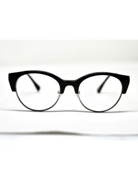 See Eyewear Frames 3640, Black Browline Glasses